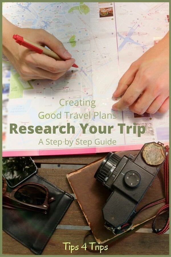 researching your destination properly will